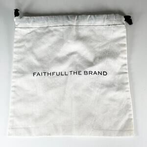 Faithfull the Brand Authentic Clothing Dust Bag / Travel Storage